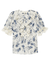 the Great Clothing The Bishop Top in Blue Jasmine Floral