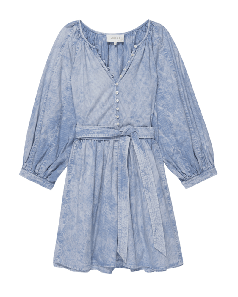 the Great Clothing The Coast Walk Dress in Hand Dyed Mottled Wash