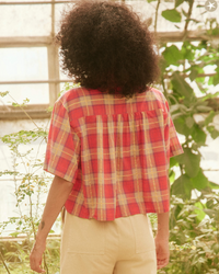 the Great Clothing The Cruise Top in Lake House Plaid