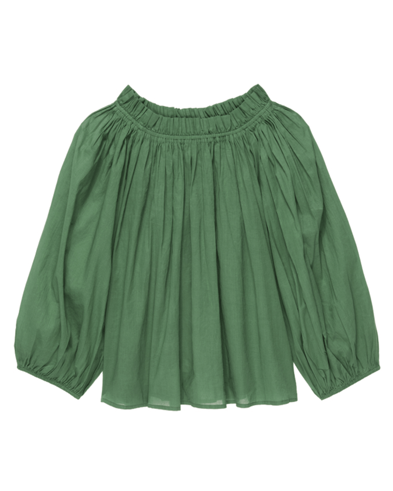 the Great Clothing The Prim Top in Bright Moss