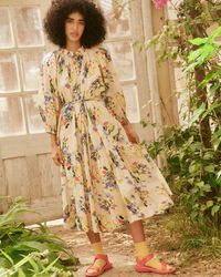 the Great Clothing The Victorian Dress in Bright Grove Floral