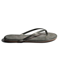 Tkees Shoes Glitter Flip Flops in Moonshine