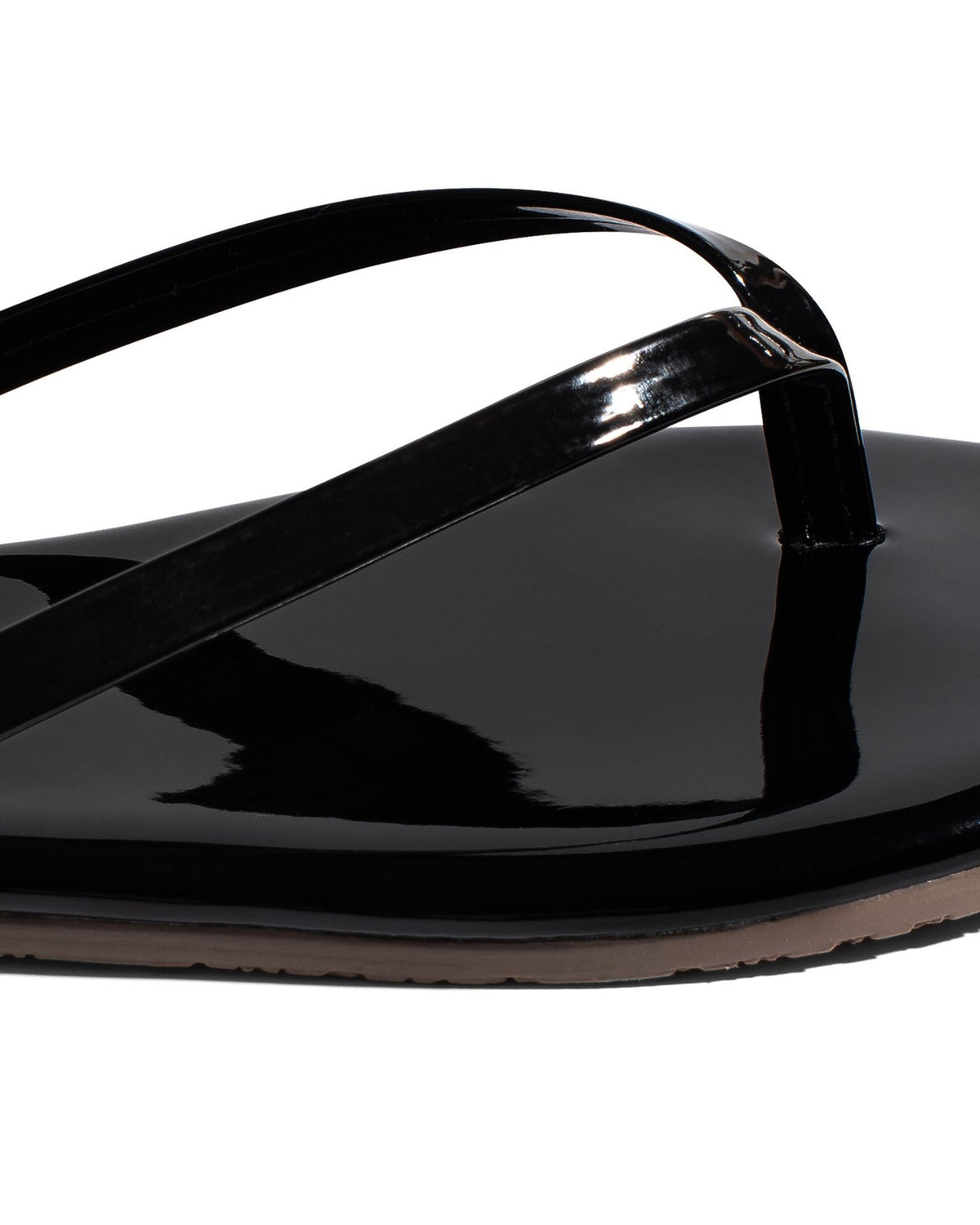 Tkees Shoes Glosses Flip Flop in Licorice