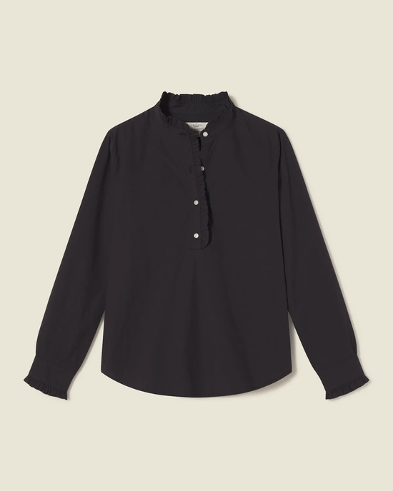 Trovata Birds of Paradis Breezy Blouse in Black 