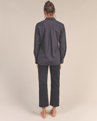 Trovata Birds of Paradis Breezy Blouse in Black 
