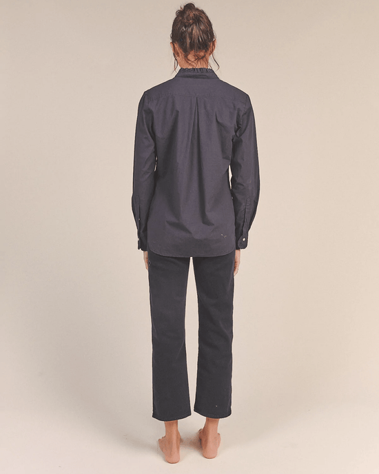 Trovata Birds of Paradis Breezy Blouse in Black 