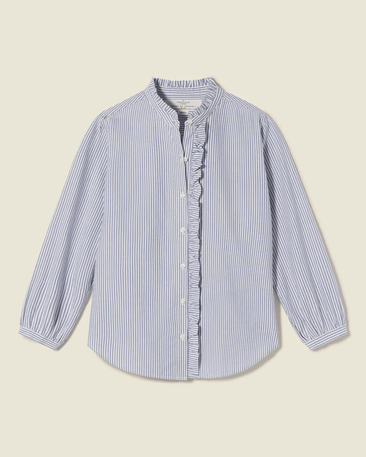 Trovata Birds of Paradis Clothing Helena Shirt in Mariners Stripe