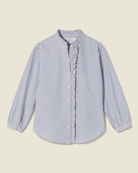 Trovata Birds of Paradis Clothing Helena Shirt in Mariners Stripe