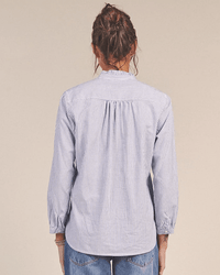 Trovata Birds of Paradis Clothing Helena Shirt in Mariners Stripe