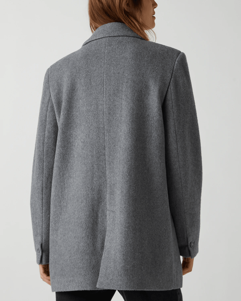 Velvet by Graham & Spencer Clothing Alamos L/S Blazer in Grey