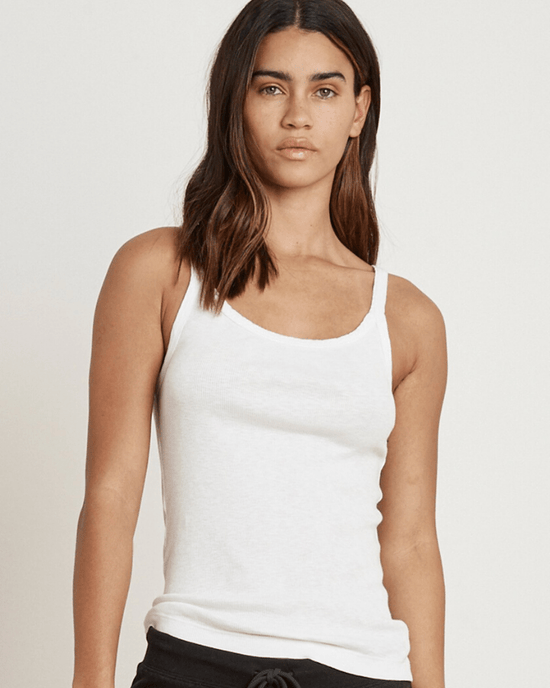 Velvet by Graham & Spencer Aliza Tank in White 