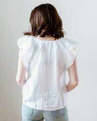 Velvet by Graham & Spencer Clothing Ava Top in White