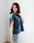 Velvet by Graham & Spencer Clothing Cora S/S Wide Tee in Meteor