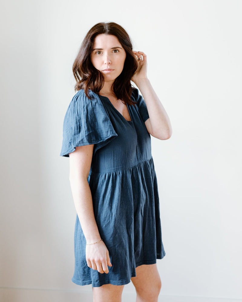 Velvet by Graham & Spencer Clothing Jamie Dress in Meteor