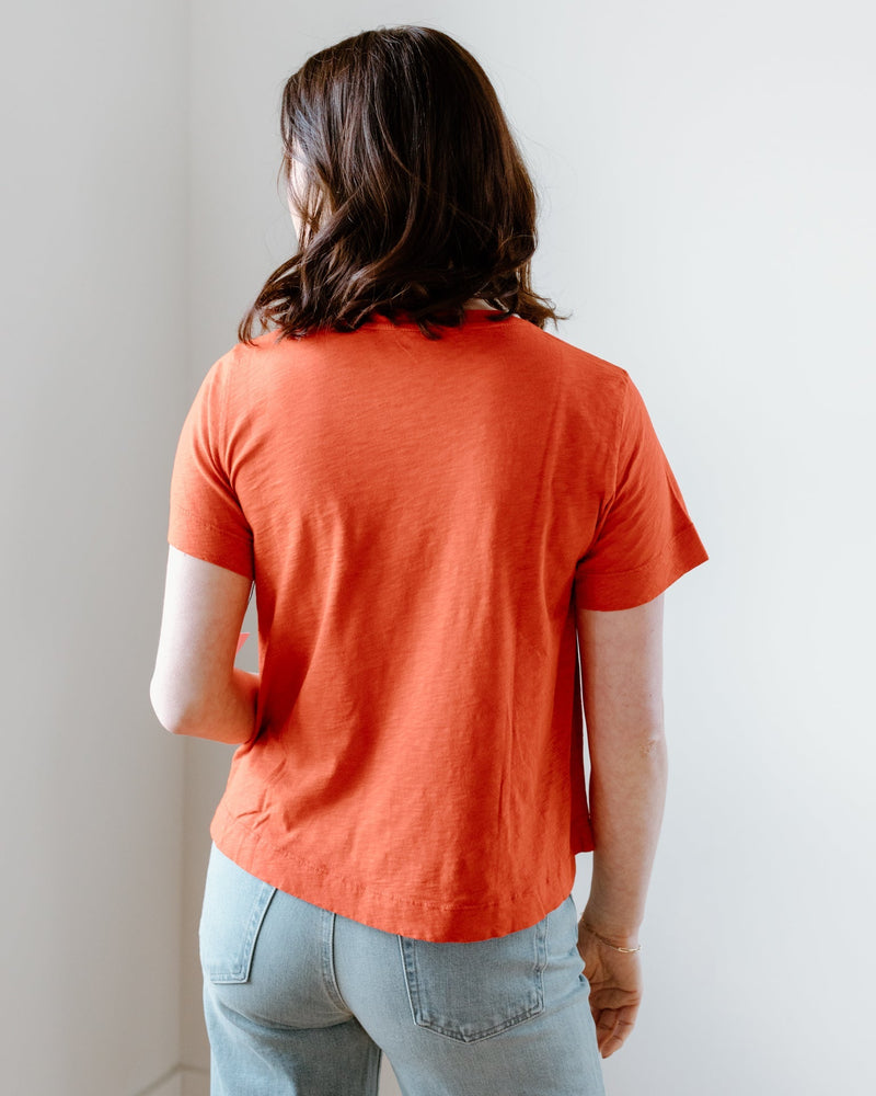 Velvet by Graham & Spencer Clothing Lula Swing Tee in Cherry
