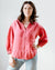 Velvet by Graham & Spencer Clothing Matea L/S Button Up Blouse in Punch