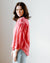 Velvet by Graham & Spencer Clothing Matea L/S Button Up Blouse in Punch