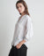 Velvet by Graham & Spencer Clothing Matea L/S Button Up Blouse in White