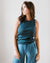 Velvet by Graham & Spencer Clothing Maxie Muscle Rib Tank in Shadow