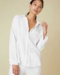 Velvet by Graham & Spencer Clothing Mulholland Button Down in White