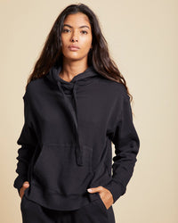Velvet by Graham & Spencer Clothing Ojai Hoodie in Black