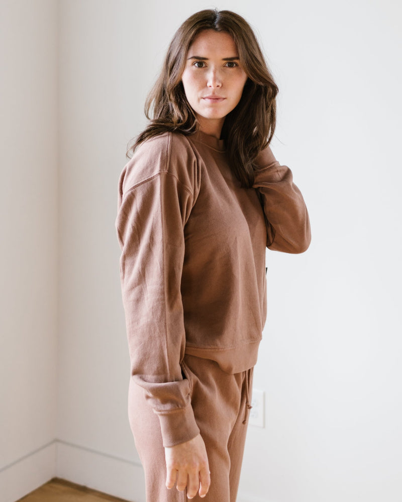 Velvet by Graham & Spencer Clothing Ojai Hoodie in Hazelnut