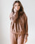 Velvet by Graham & Spencer Clothing Ojai Hoodie in Hazelnut