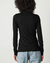 Velvet by Graham & Spencer Clothing Talisia Turtleneck Top in Black