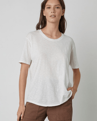 Velvet by Graham & Spencer Clothing Tera S/S Tee in Ecru