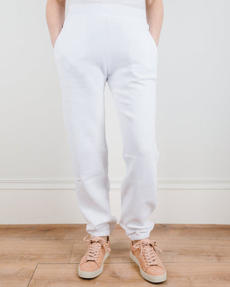 Velvet by Graham & Spencer Zuma Sweatpants in White 