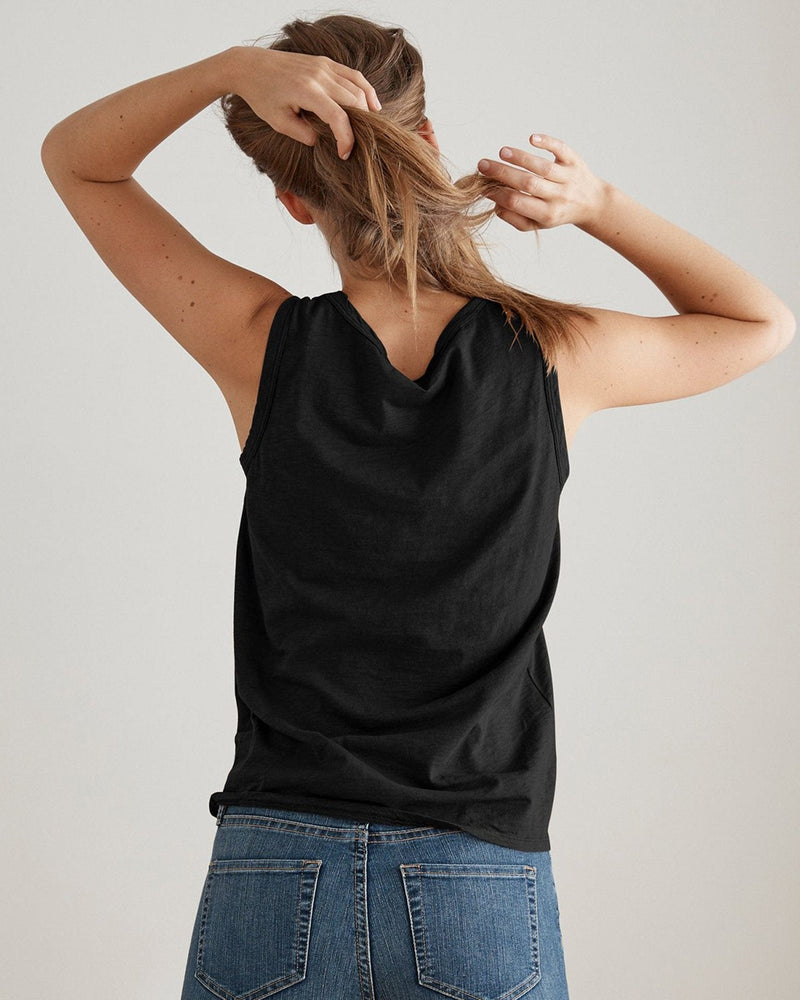 Velvet Clothing Black / XS Taurus Cotton Slub Tank