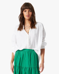 XiRENA Clothing Atlee Shirt in White