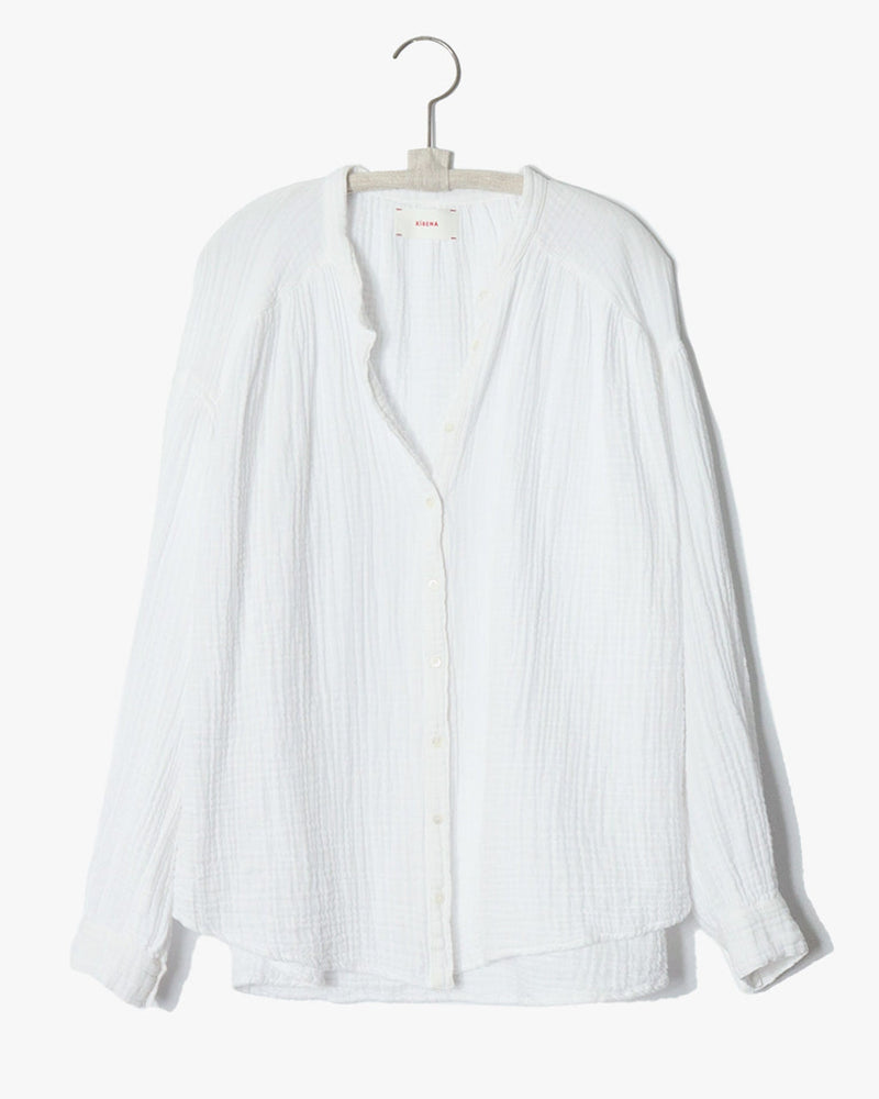 XiRENA Clothing Atlee Shirt in White