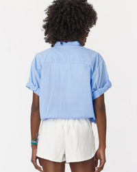Xirena Clothing Channing Shirt in Vista Blue
