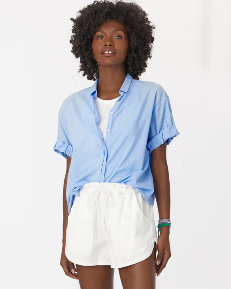 Xirena Clothing Channing Shirt in Vista Blue