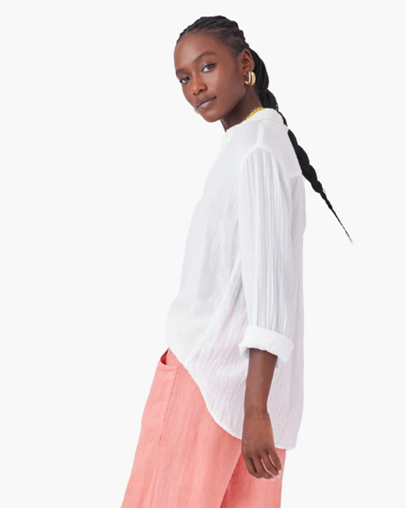 XiRENA Clothing Scout Shirt in White