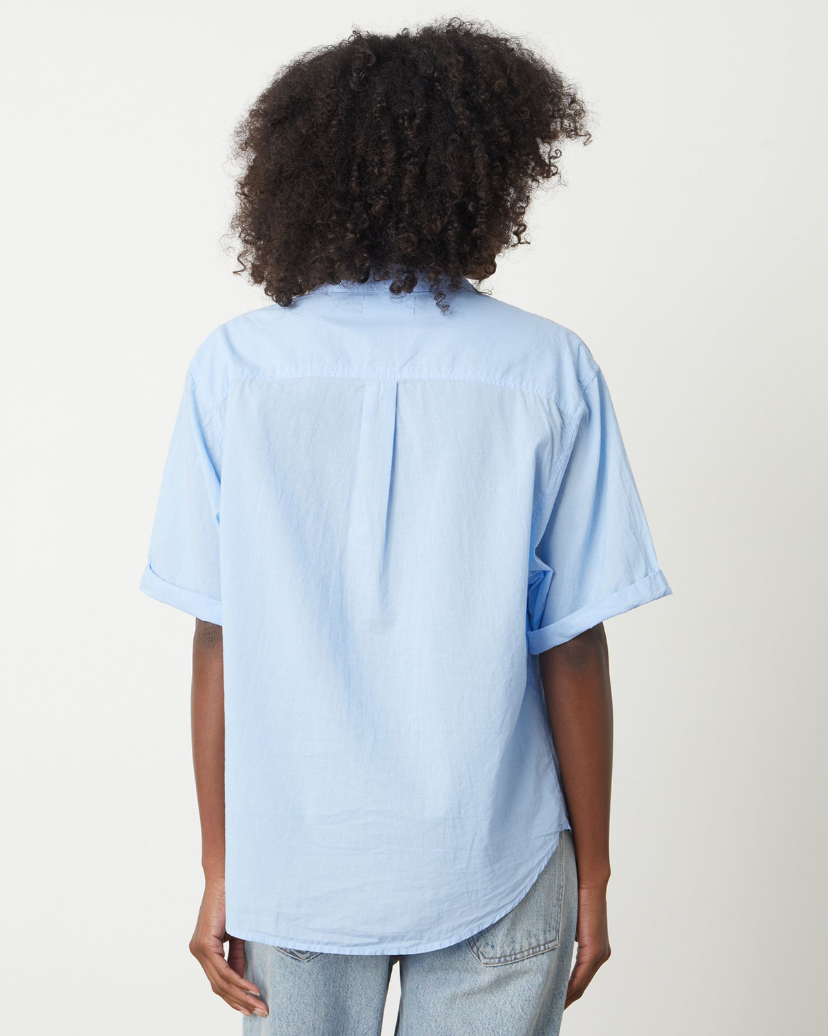 Shannon S/S Blouse in Sail