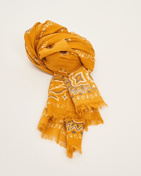 Hartford Scarf Bandana in Caramel 