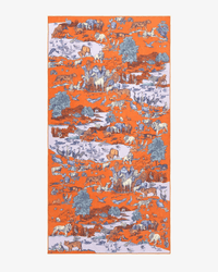 Inoui Editions Accessories Terracotta Scarf 100 Reverie in Terracotta