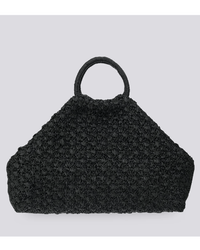 Maison N.H Paris Accessories Black Clementine Bag in Black