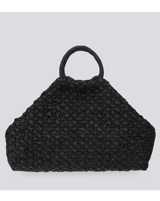 Maison N.H Paris Accessories Black Clementine Bag in Black